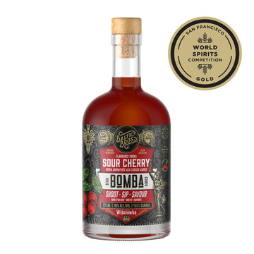 BALTIC BROS Sour Cherry BOMBA Vodka 375mL