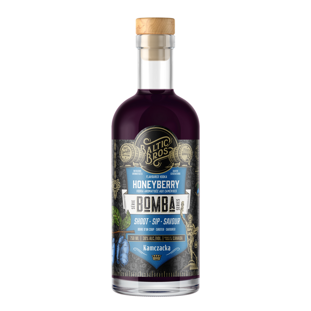 BALTIC BROS Honeyberry BOMBA Vodka 750mL