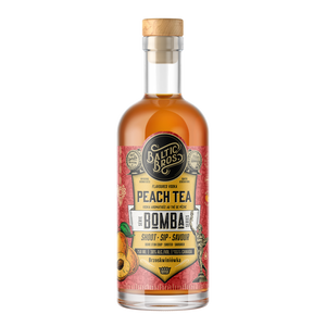 BALTIC BROS Peach Tea BOMBA Vodka 750mL