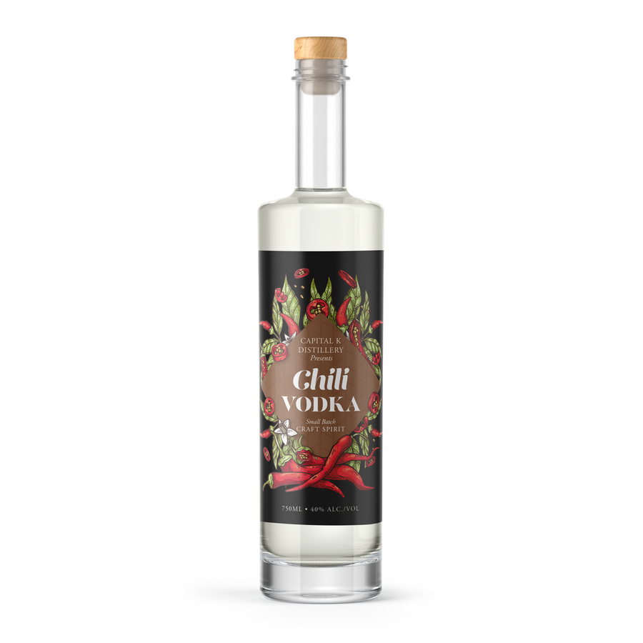 CAPITAL K Chilli Vodka 750mL