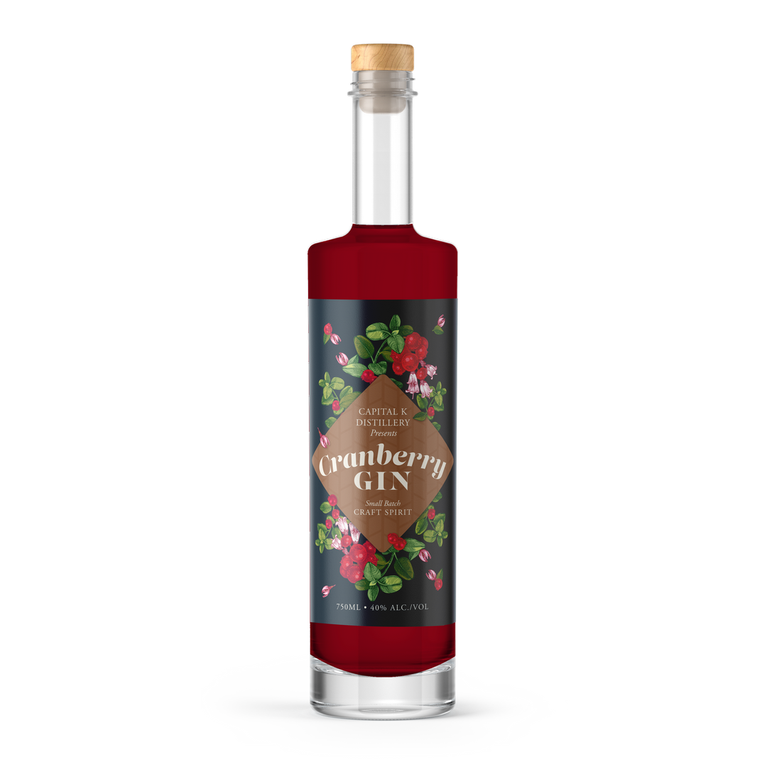 CAPITAL K Cranberry Gin 750mL