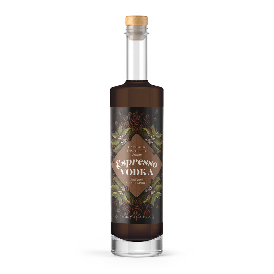 Capital K Espresso Vodka 750mL