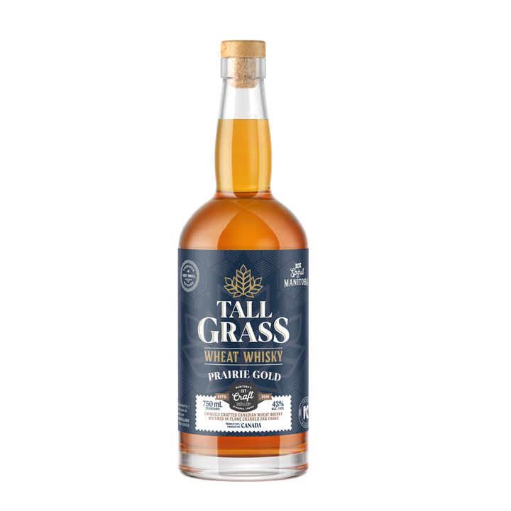 TALL GRASS Prairie Gold Wheat Whisky 750mL