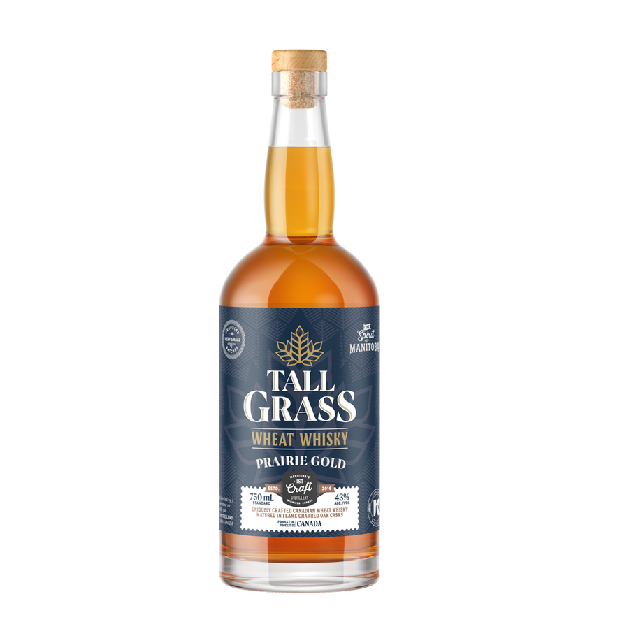 TALL GRASS Prairie Gold Wheat Whisky 750mL