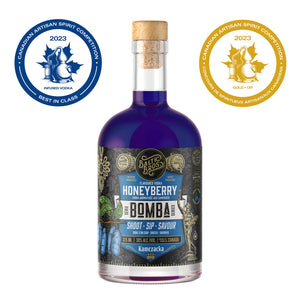 BALTIC BROS Honeyberry BOMBA Vodka 375mL